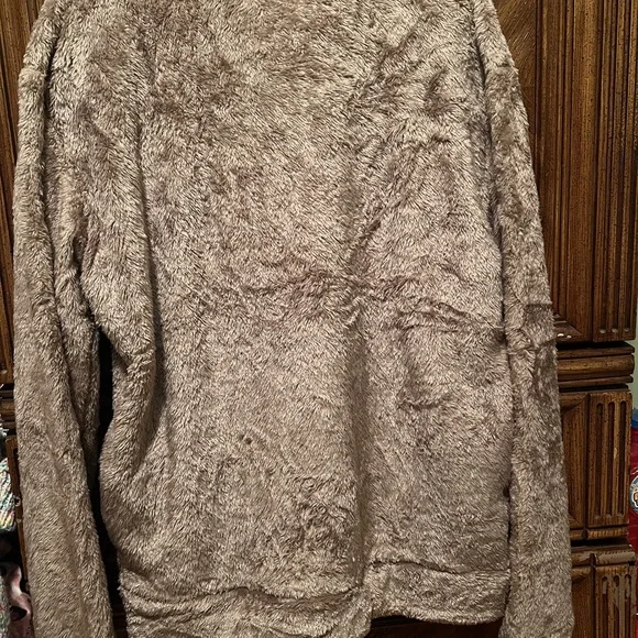 BRAND NEW MENS TRENDY FUZZY SHERPA JACKET - Picture 10 of 11